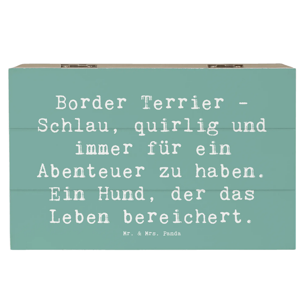 Holzkiste Spruch Border Terrier Abenteuer Holzkiste, Kiste, Schatzkiste, Truhe, Schatulle, XXL, Erinnerungsbox, Erinnerungskiste, Dekokiste, Aufbewahrungsbox, Geschenkbox, Geschenkdose, Hund, Hunderasse, Rassehund, Hundebesitzer, Geschenk, Tierfreund, Schenken, Welpe