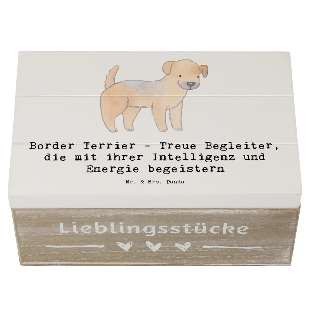 Holzkiste Border Terrier Freunde Holzkiste, Kiste, Schatzkiste, Truhe, Schatulle, XXL, Erinnerungsbox, Erinnerungskiste, Dekokiste, Aufbewahrungsbox, Geschenkbox, Geschenkdose, Hund, Hunderasse, Rassehund, Hundebesitzer, Geschenk, Tierfreund, Schenken, Welpe