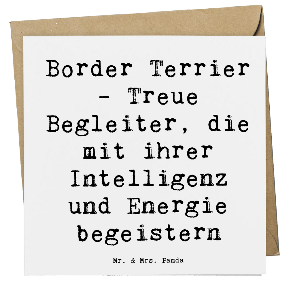 Deluxe Karte Spruch Border Terrier Freunde Karte, Grußkarte, Klappkarte, Einladungskarte, Glückwunschkarte, Hochzeitskarte, Geburtstagskarte, Hochwertige Grußkarte, Hochwertige Klappkarte, Hund, Hunderasse, Rassehund, Hundebesitzer, Geschenk, Tierfreund, Schenken, Welpe