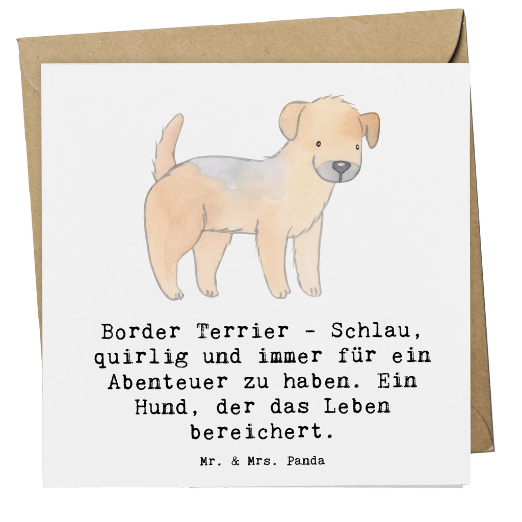 Deluxe Karte Border Terrier Abenteuer Karte, Grußkarte, Klappkarte, Einladungskarte, Glückwunschkarte, Hochzeitskarte, Geburtstagskarte, Hochwertige Grußkarte, Hochwertige Klappkarte, Hund, Hunderasse, Rassehund, Hundebesitzer, Geschenk, Tierfreund, Schenken, Welpe