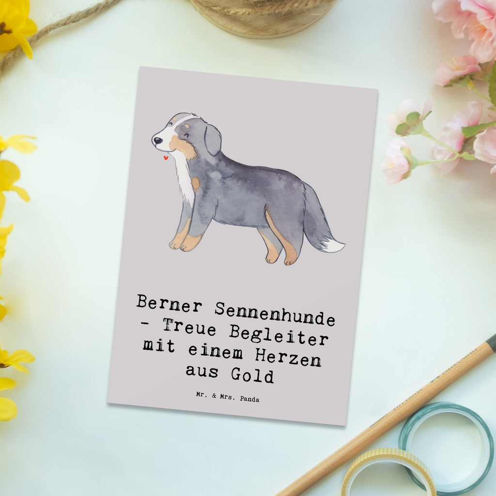 Postkarte Berner Sennenhund Herz Postkarte, Karte, Geschenkkarte, Grußkarte, Einladung, Ansichtskarte, Geburtstagskarte, Einladungskarte, Dankeskarte, Ansichtskarten, Einladung Geburtstag, Einladungskarten Geburtstag, Hund, Hunderasse, Rassehund, Hundebesitzer, Geschenk, Tierfreund, Schenken, Welpe