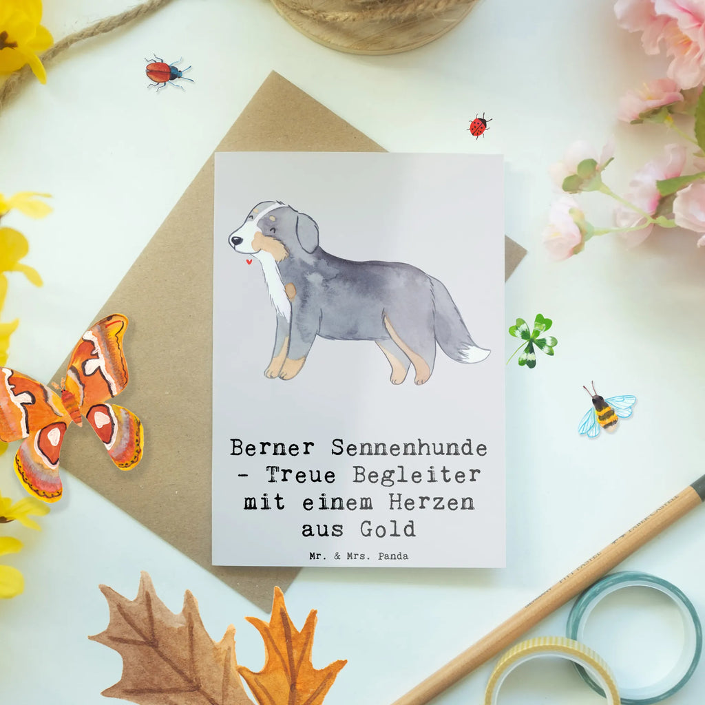 Grußkarte Berner Sennenhund Herz Grußkarte, Klappkarte, Einladungskarte, Glückwunschkarte, Hochzeitskarte, Geburtstagskarte, Karte, Ansichtskarten, Hund, Hunderasse, Rassehund, Hundebesitzer, Geschenk, Tierfreund, Schenken, Welpe