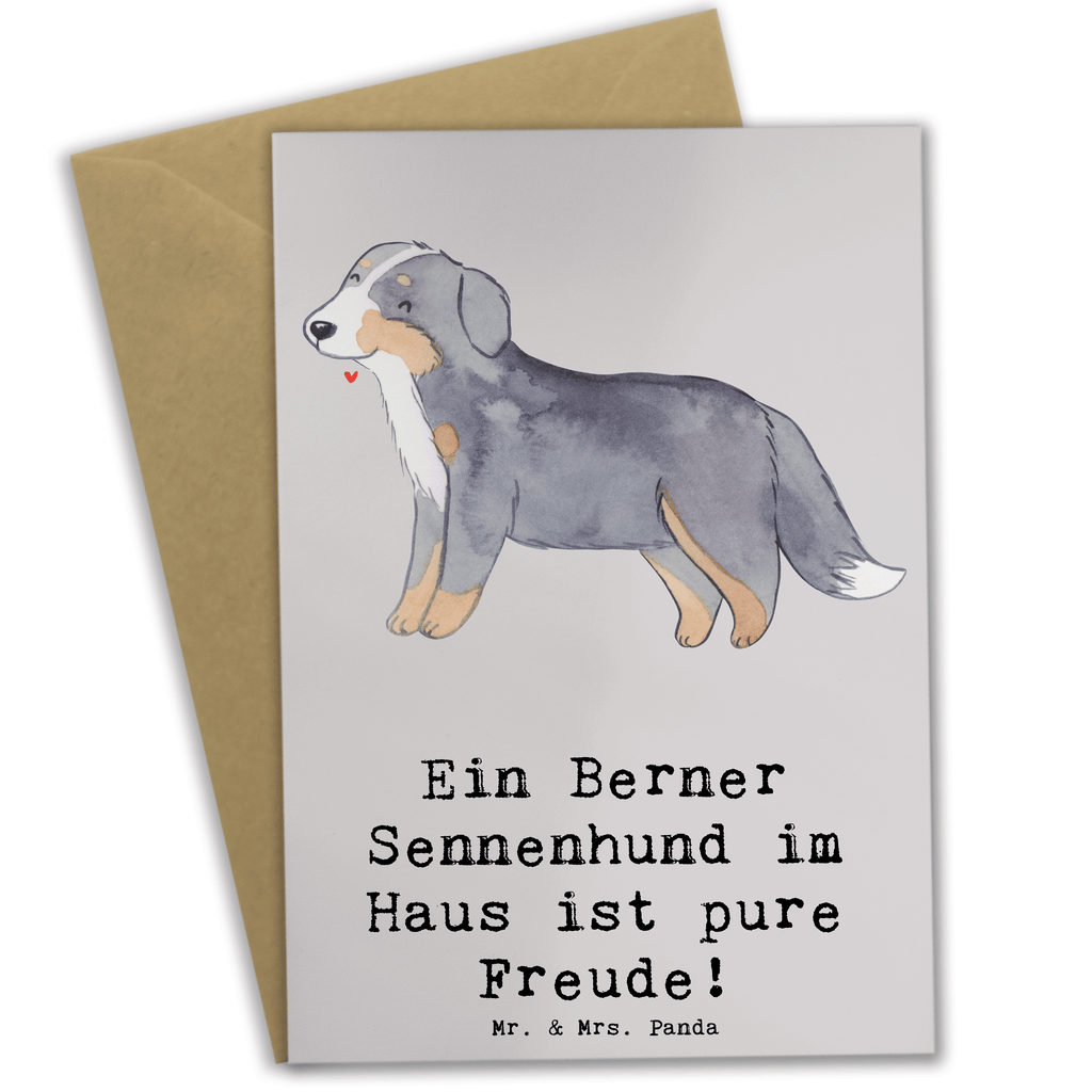 Grußkarte Berner Sennenhund Freude Grußkarte, Klappkarte, Einladungskarte, Glückwunschkarte, Hochzeitskarte, Geburtstagskarte, Karte, Ansichtskarten, Hund, Hunderasse, Rassehund, Hundebesitzer, Geschenk, Tierfreund, Schenken, Welpe