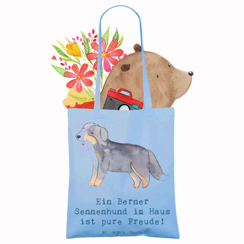 Tragetasche Berner Sennenhund Freude Beuteltasche, Beutel, Einkaufstasche, Jutebeutel, Stoffbeutel, Tasche, Shopper, Umhängetasche, Strandtasche, Schultertasche, Stofftasche, Tragetasche, Badetasche, Jutetasche, Einkaufstüte, Laptoptasche, Hund, Hunderasse, Rassehund, Hundebesitzer, Geschenk, Tierfreund, Schenken, Welpe