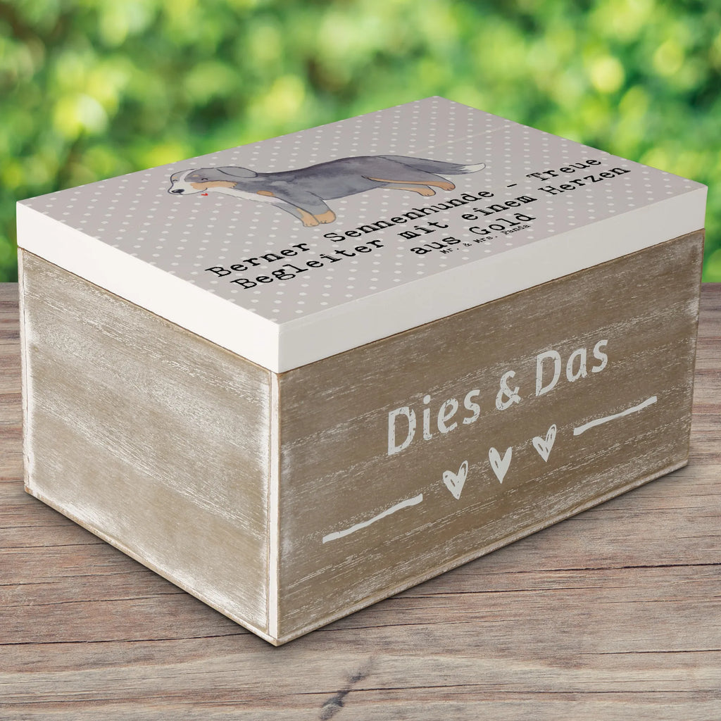 Holzkiste Berner Sennenhund Herz Holzkiste, Kiste, Schatzkiste, Truhe, Schatulle, XXL, Erinnerungsbox, Erinnerungskiste, Dekokiste, Aufbewahrungsbox, Geschenkbox, Geschenkdose, Hund, Hunderasse, Rassehund, Hundebesitzer, Geschenk, Tierfreund, Schenken, Welpe