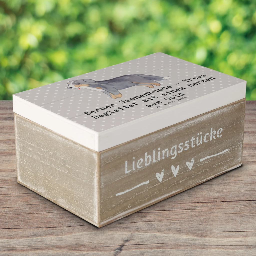 Holzkiste Berner Sennenhund Herz Holzkiste, Kiste, Schatzkiste, Truhe, Schatulle, XXL, Erinnerungsbox, Erinnerungskiste, Dekokiste, Aufbewahrungsbox, Geschenkbox, Geschenkdose, Hund, Hunderasse, Rassehund, Hundebesitzer, Geschenk, Tierfreund, Schenken, Welpe