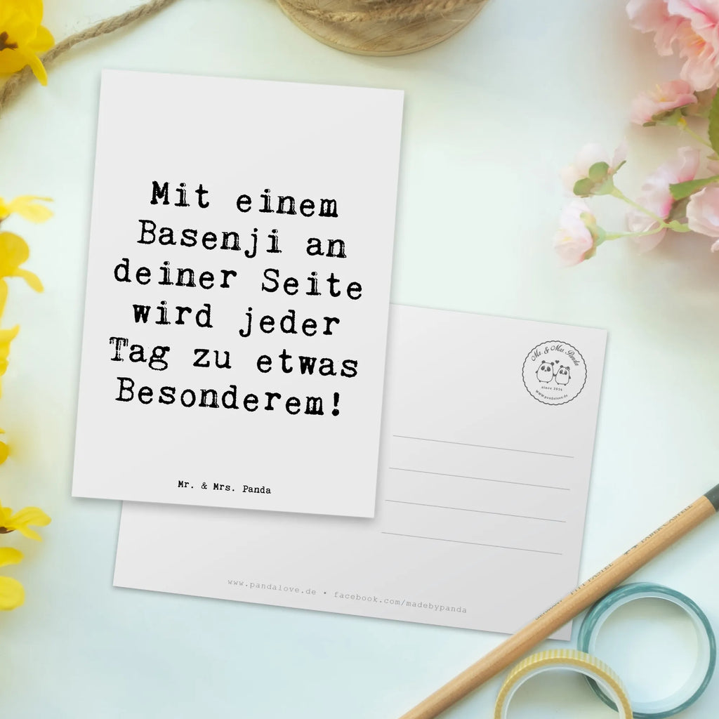 Postkarte Spruch Basenji Freude Postkarte, Karte, Geschenkkarte, Grußkarte, Einladung, Ansichtskarte, Geburtstagskarte, Einladungskarte, Dankeskarte, Ansichtskarten, Einladung Geburtstag, Einladungskarten Geburtstag, Hund, Hunderasse, Rassehund, Hundebesitzer, Geschenk, Tierfreund, Schenken, Welpe