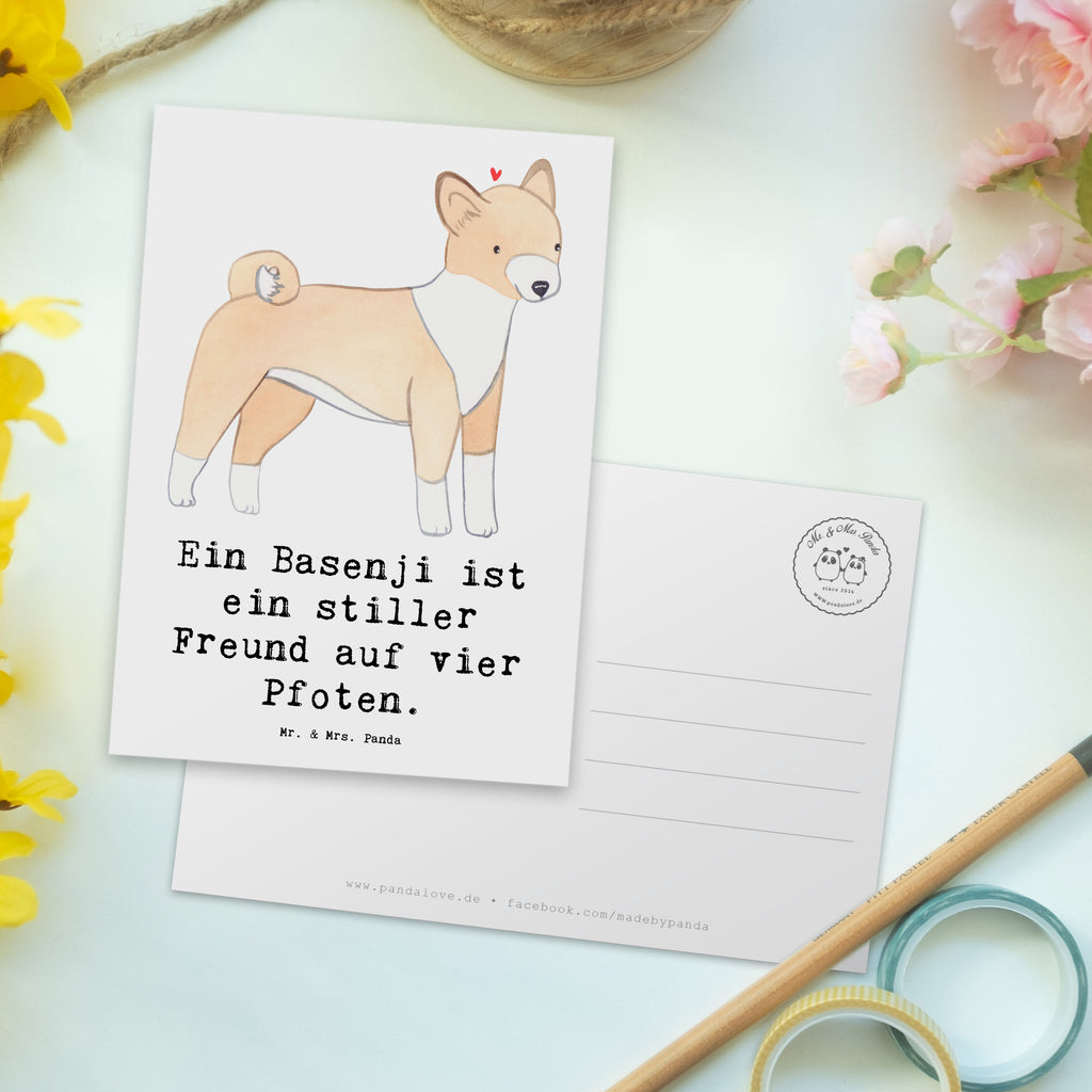 Postkarte Basenji Freund Postkarte, Karte, Geschenkkarte, Grußkarte, Einladung, Ansichtskarte, Geburtstagskarte, Einladungskarte, Dankeskarte, Ansichtskarten, Einladung Geburtstag, Einladungskarten Geburtstag, Hund, Hunderasse, Rassehund, Hundebesitzer, Geschenk, Tierfreund, Schenken, Welpe