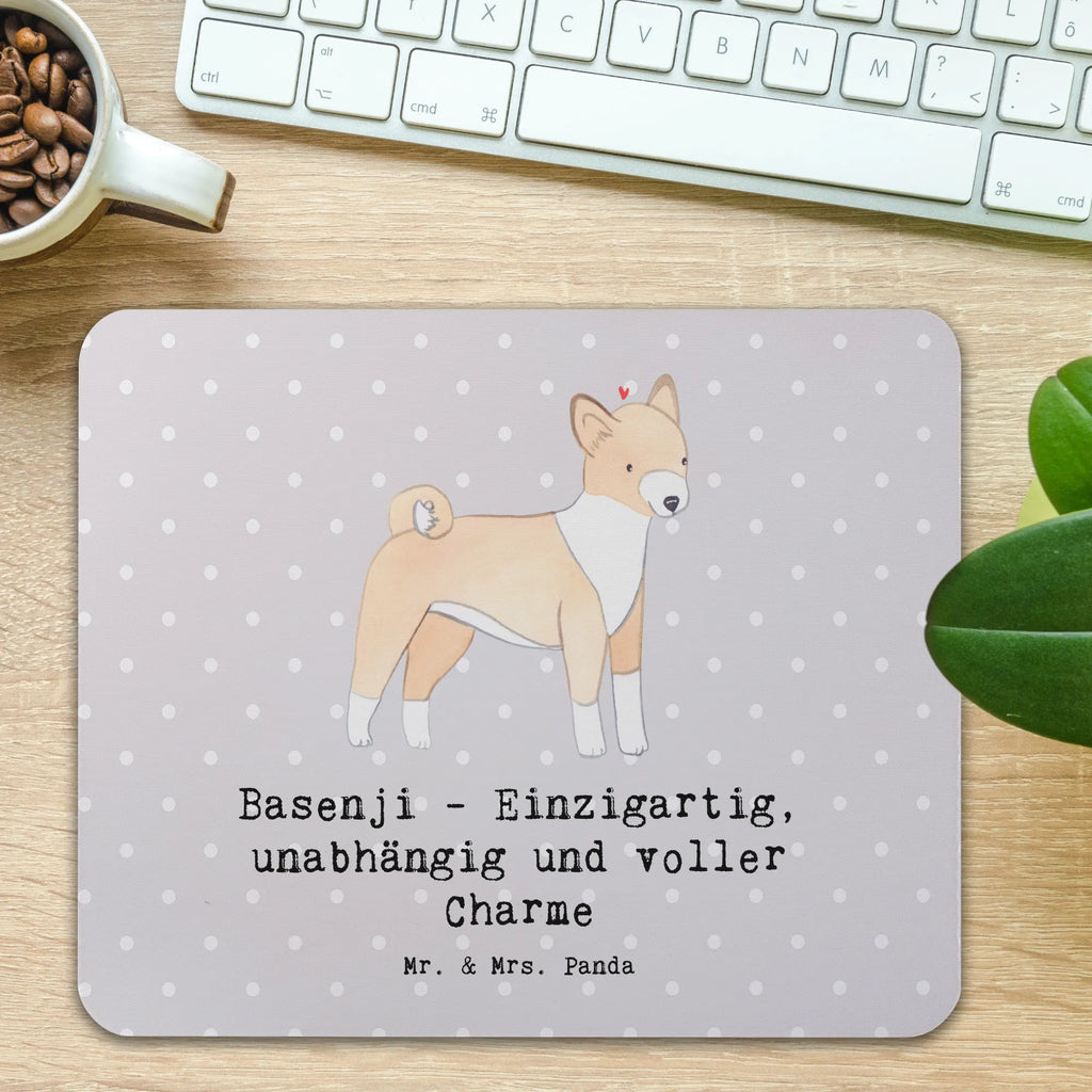 Mauspad Basenji Charme Mousepad, Computer zubehör, Büroausstattung, PC Zubehör, Arbeitszimmer, Mauspad, Einzigartiges Mauspad, Designer Mauspad, Mausunterlage, Mauspad Büro, Hund, Hunderasse, Rassehund, Hundebesitzer, Geschenk, Tierfreund, Schenken, Welpe