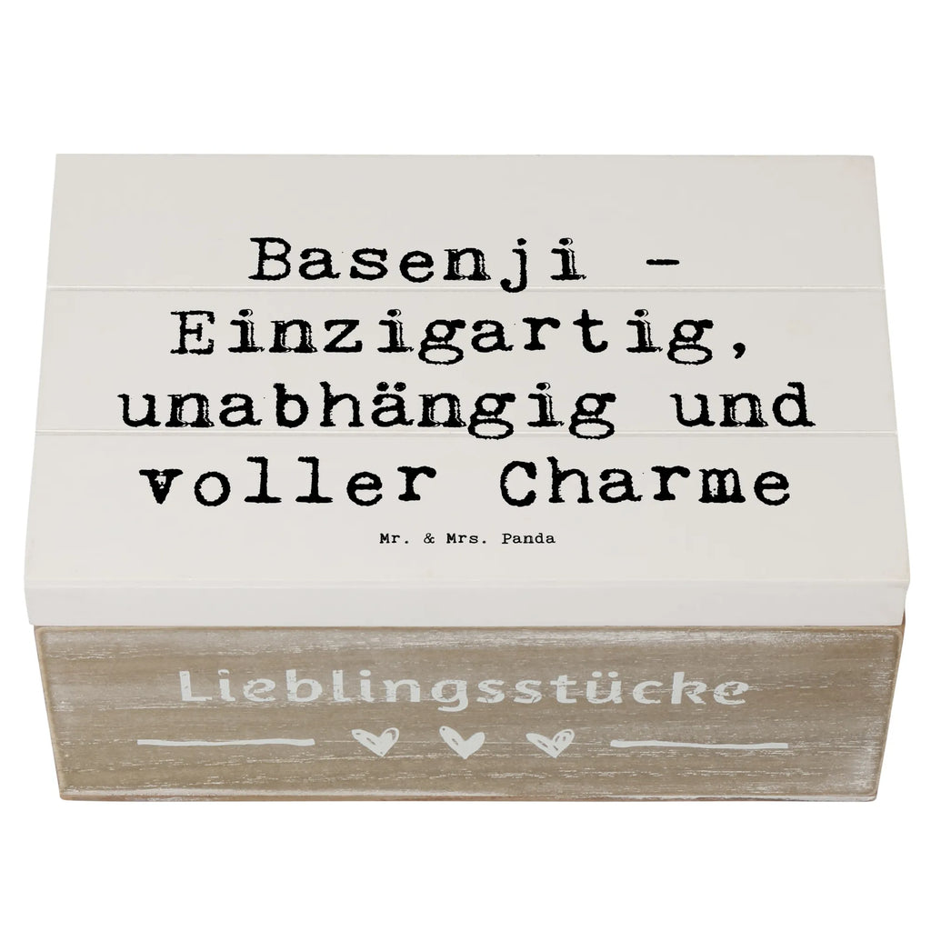 Holzkiste Spruch Basenji Charme Holzkiste, Kiste, Schatzkiste, Truhe, Schatulle, XXL, Erinnerungsbox, Erinnerungskiste, Dekokiste, Aufbewahrungsbox, Geschenkbox, Geschenkdose, Hund, Hunderasse, Rassehund, Hundebesitzer, Geschenk, Tierfreund, Schenken, Welpe