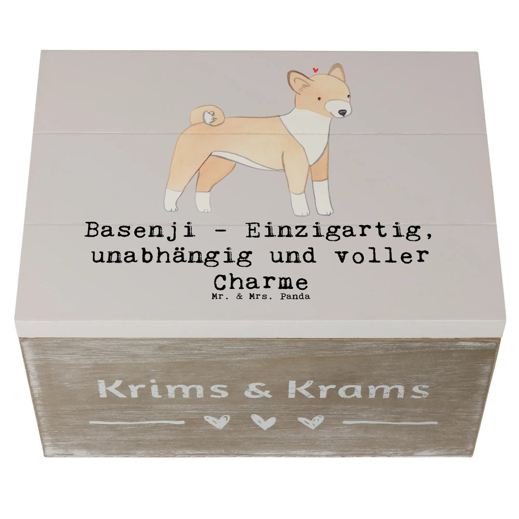 Holzkiste Basenji Charme Holzkiste, Kiste, Schatzkiste, Truhe, Schatulle, XXL, Erinnerungsbox, Erinnerungskiste, Dekokiste, Aufbewahrungsbox, Geschenkbox, Geschenkdose, Hund, Hunderasse, Rassehund, Hundebesitzer, Geschenk, Tierfreund, Schenken, Welpe