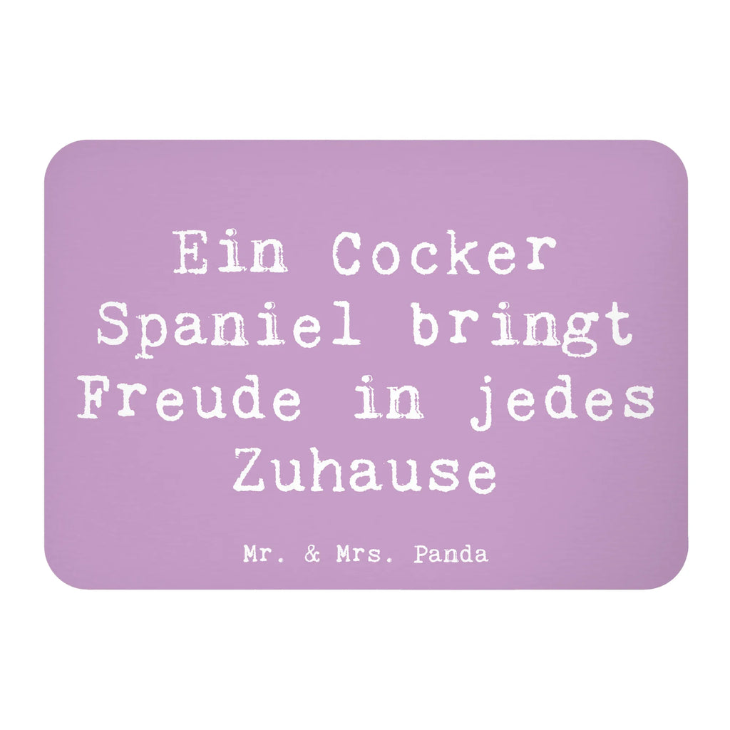 Magnet Spruch Cocker Spaniel Freude Kühlschrankmagnet, Pinnwandmagnet, Souvenir Magnet, Motivmagnete, Dekomagnet, Whiteboard Magnet, Notiz Magnet, Kühlschrank Dekoration, Hund, Hunderasse, Rassehund, Hundebesitzer, Geschenk, Tierfreund, Schenken, Welpe