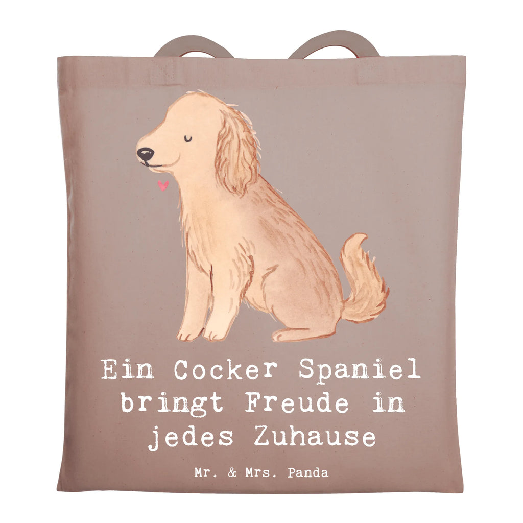 Tragetasche Cocker Spaniel Freude Beuteltasche, Beutel, Einkaufstasche, Jutebeutel, Stoffbeutel, Tasche, Shopper, Umhängetasche, Strandtasche, Schultertasche, Stofftasche, Tragetasche, Badetasche, Jutetasche, Einkaufstüte, Laptoptasche, Hund, Hunderasse, Rassehund, Hundebesitzer, Geschenk, Tierfreund, Schenken, Welpe