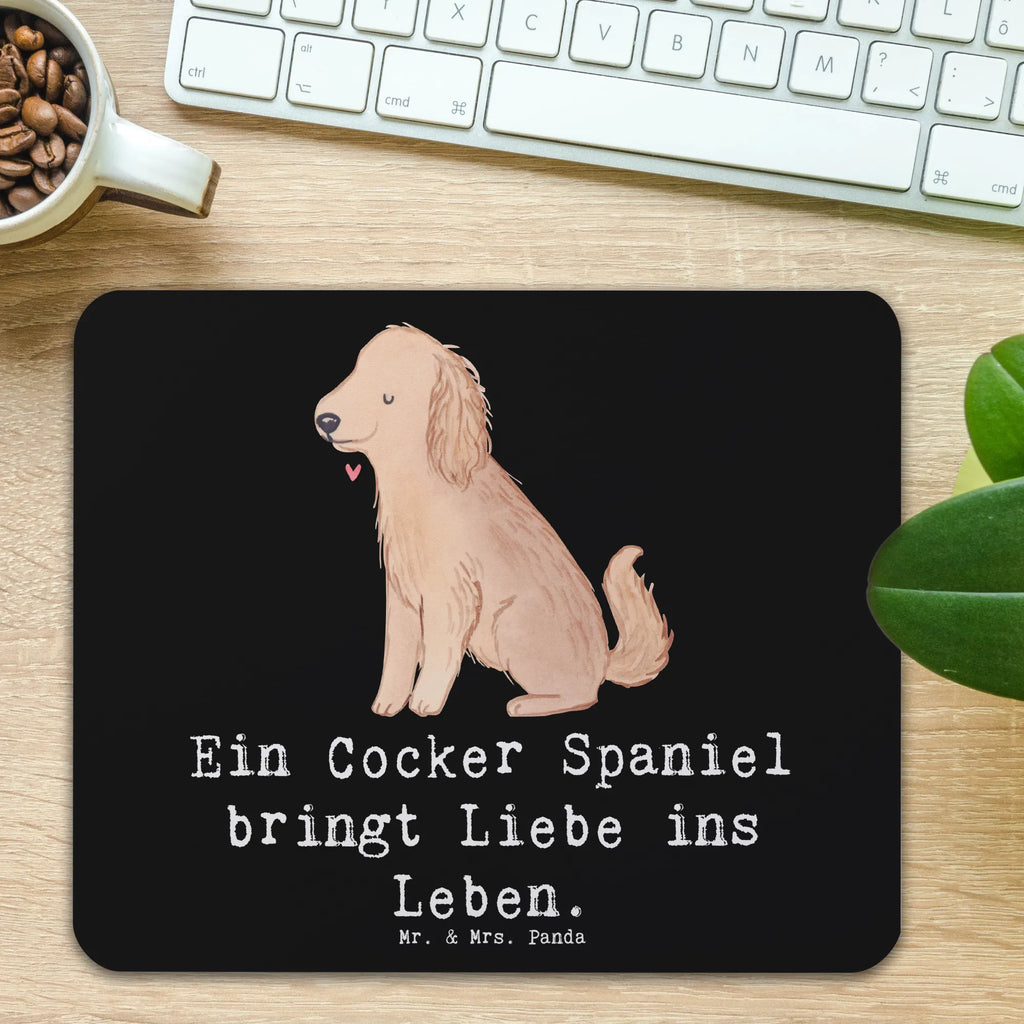 Mauspad Liebe Cocker Spaniel Mousepad, Computer zubehör, Büroausstattung, PC Zubehör, Arbeitszimmer, Mauspad, Einzigartiges Mauspad, Designer Mauspad, Mausunterlage, Mauspad Büro, Hund, Hunderasse, Rassehund, Hundebesitzer, Geschenk, Tierfreund, Schenken, Welpe