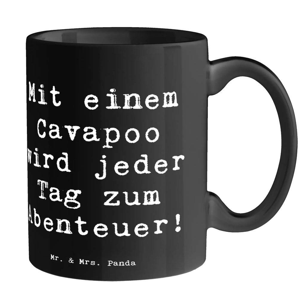 Tasse Spruch Cavapoo Abenteuer Tasse, Kaffeetasse, Teetasse, Becher, Kaffeebecher, Teebecher, Keramiktasse, Porzellantasse, Büro Tasse, Geschenk Tasse, Tasse Sprüche, Tasse Motive, Kaffeetassen, Tasse bedrucken, Designer Tasse, Cappuccino Tassen, Schöne Teetassen, Hund, Hunderasse, Rassehund, Hundebesitzer, Geschenk, Tierfreund, Schenken, Welpe