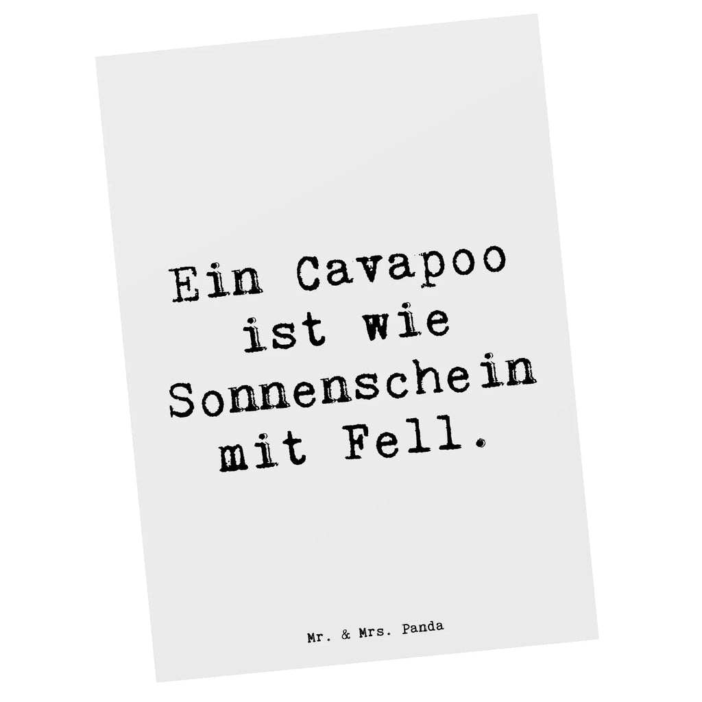 Postkarte Spruch Cavapoo Sonnenschein Postkarte, Karte, Geschenkkarte, Grußkarte, Einladung, Ansichtskarte, Geburtstagskarte, Einladungskarte, Dankeskarte, Ansichtskarten, Einladung Geburtstag, Einladungskarten Geburtstag, Hund, Hunderasse, Rassehund, Hundebesitzer, Geschenk, Tierfreund, Schenken, Welpe