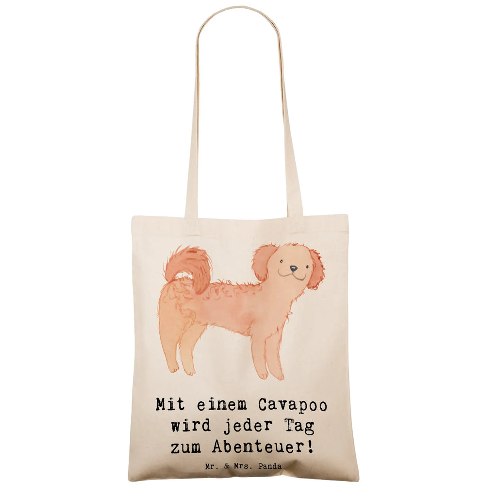 Tragetasche Cavapoo Abenteuer Beuteltasche, Beutel, Einkaufstasche, Jutebeutel, Stoffbeutel, Tasche, Shopper, Umhängetasche, Strandtasche, Schultertasche, Stofftasche, Tragetasche, Badetasche, Jutetasche, Einkaufstüte, Laptoptasche, Hund, Hunderasse, Rassehund, Hundebesitzer, Geschenk, Tierfreund, Schenken, Welpe