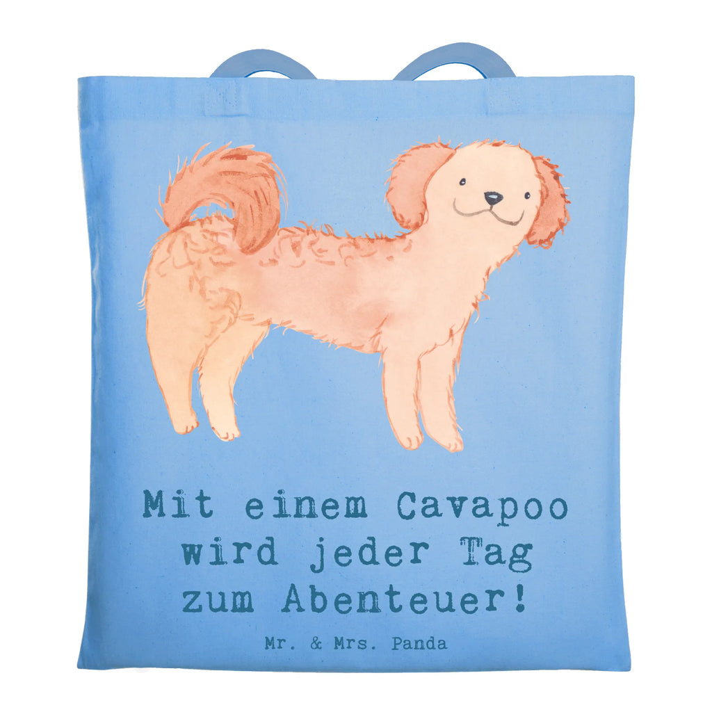 Tragetasche Cavapoo Abenteuer Beuteltasche, Beutel, Einkaufstasche, Jutebeutel, Stoffbeutel, Tasche, Shopper, Umhängetasche, Strandtasche, Schultertasche, Stofftasche, Tragetasche, Badetasche, Jutetasche, Einkaufstüte, Laptoptasche, Hund, Hunderasse, Rassehund, Hundebesitzer, Geschenk, Tierfreund, Schenken, Welpe