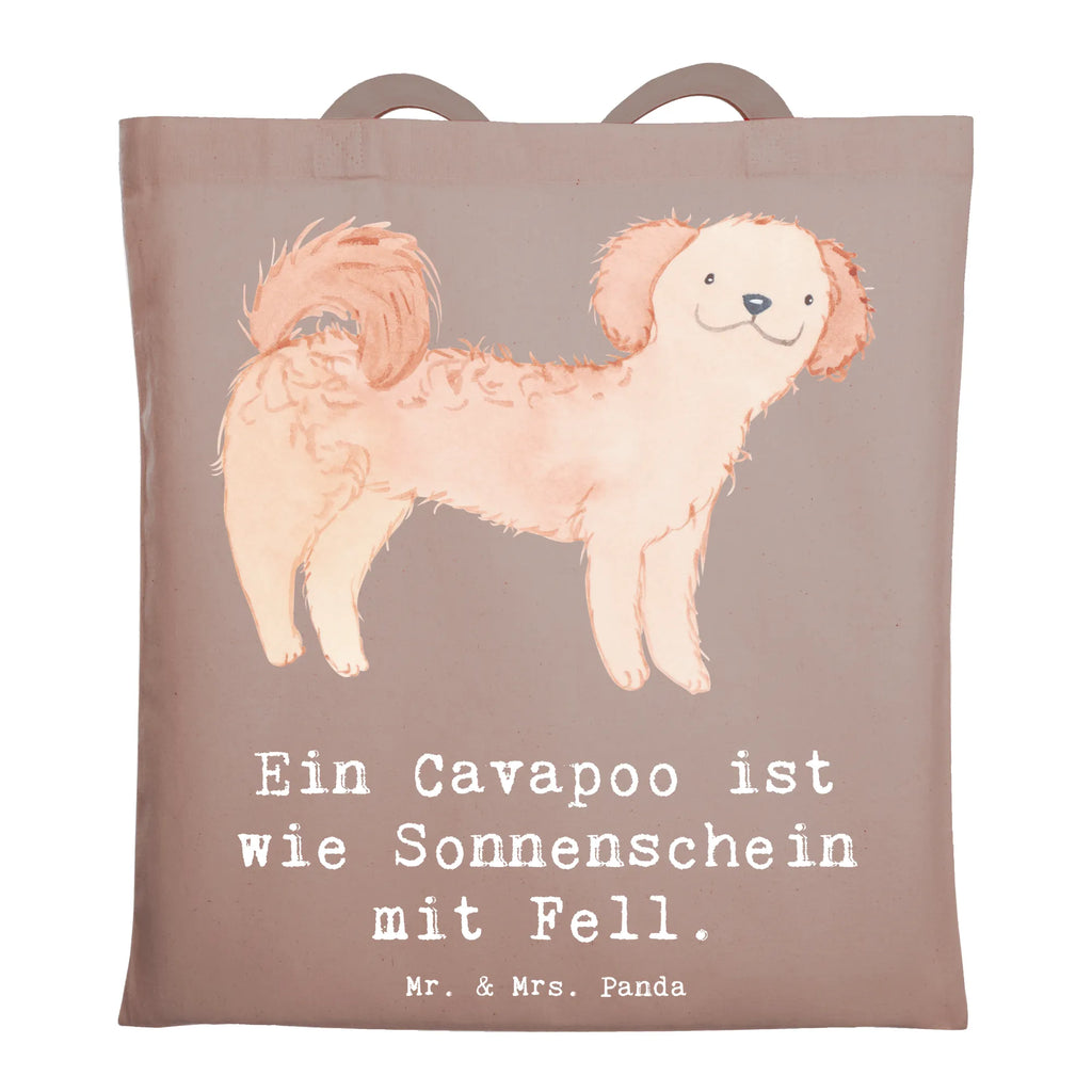 Tragetasche Cavapoo Sonnenschein Beuteltasche, Beutel, Einkaufstasche, Jutebeutel, Stoffbeutel, Tasche, Shopper, Umhängetasche, Strandtasche, Schultertasche, Stofftasche, Tragetasche, Badetasche, Jutetasche, Einkaufstüte, Laptoptasche, Hund, Hunderasse, Rassehund, Hundebesitzer, Geschenk, Tierfreund, Schenken, Welpe