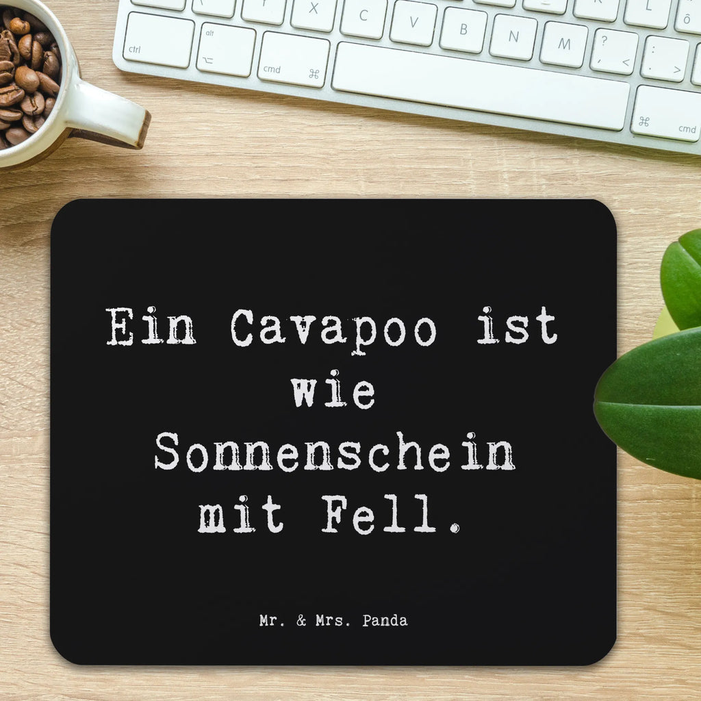 Mauspad Spruch Cavapoo Sonnenschein Mousepad, Computer zubehör, Büroausstattung, PC Zubehör, Arbeitszimmer, Mauspad, Einzigartiges Mauspad, Designer Mauspad, Mausunterlage, Mauspad Büro, Hund, Hunderasse, Rassehund, Hundebesitzer, Geschenk, Tierfreund, Schenken, Welpe