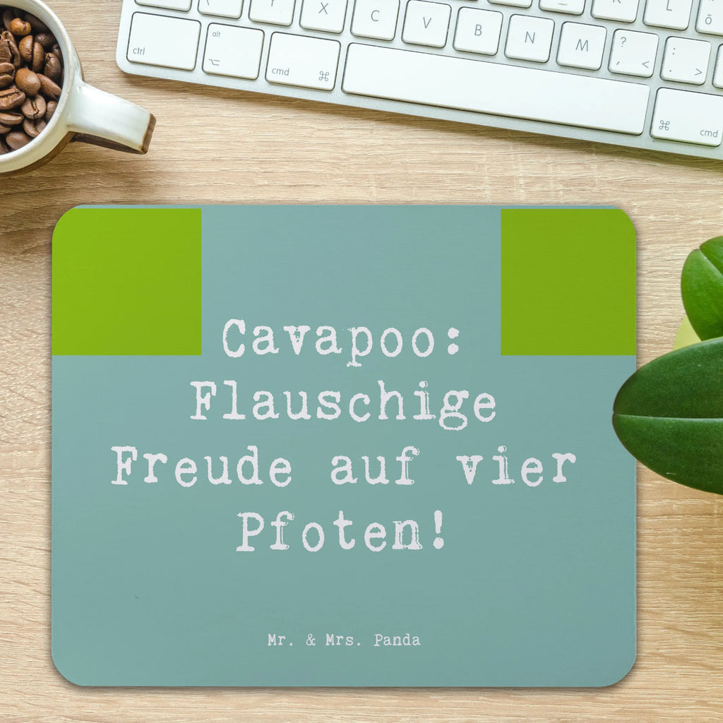 Mauspad Spruch Cavapoo Flauschigkeit Mousepad, Computer zubehör, Büroausstattung, PC Zubehör, Arbeitszimmer, Mauspad, Einzigartiges Mauspad, Designer Mauspad, Mausunterlage, Mauspad Büro, Hund, Hunderasse, Rassehund, Hundebesitzer, Geschenk, Tierfreund, Schenken, Welpe