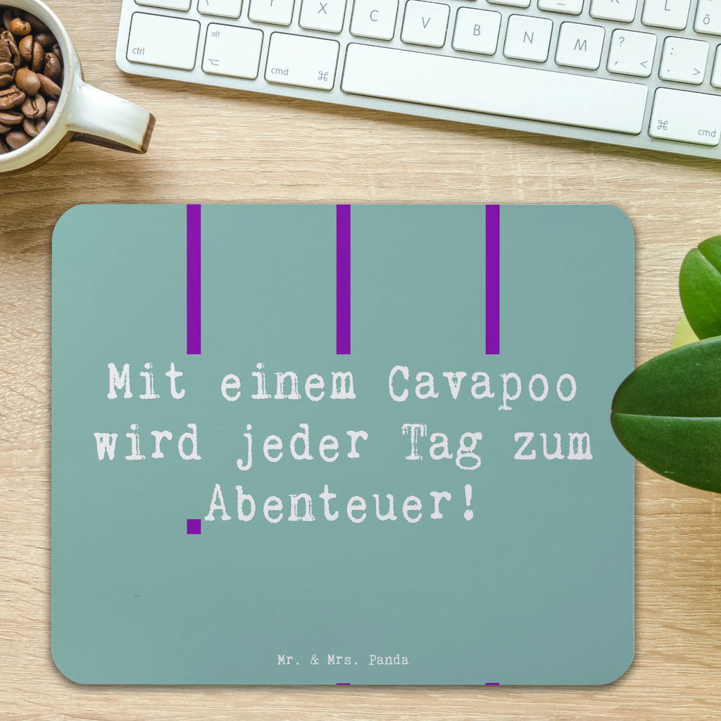 Mauspad Spruch Cavapoo Abenteuer Mousepad, Computer zubehör, Büroausstattung, PC Zubehör, Arbeitszimmer, Mauspad, Einzigartiges Mauspad, Designer Mauspad, Mausunterlage, Mauspad Büro, Hund, Hunderasse, Rassehund, Hundebesitzer, Geschenk, Tierfreund, Schenken, Welpe