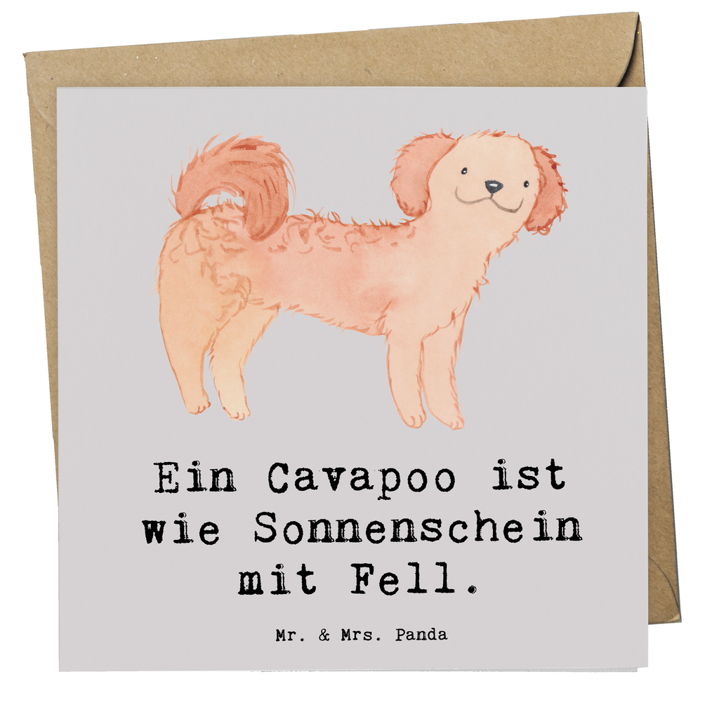 Deluxe Karte Cavapoo Sonnenschein Karte, Grußkarte, Klappkarte, Einladungskarte, Glückwunschkarte, Hochzeitskarte, Geburtstagskarte, Hochwertige Grußkarte, Hochwertige Klappkarte, Hund, Hunderasse, Rassehund, Hundebesitzer, Geschenk, Tierfreund, Schenken, Welpe