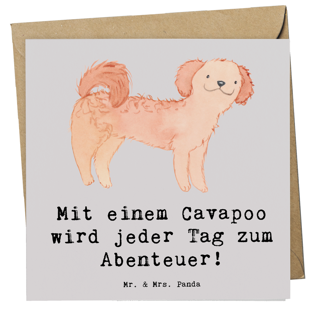 Deluxe Karte Cavapoo Abenteuer Karte, Grußkarte, Klappkarte, Einladungskarte, Glückwunschkarte, Hochzeitskarte, Geburtstagskarte, Hochwertige Grußkarte, Hochwertige Klappkarte, Hund, Hunderasse, Rassehund, Hundebesitzer, Geschenk, Tierfreund, Schenken, Welpe