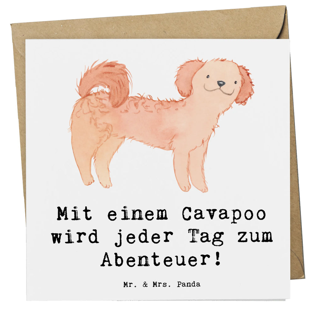 Deluxe Karte Cavapoo Abenteuer Karte, Grußkarte, Klappkarte, Einladungskarte, Glückwunschkarte, Hochzeitskarte, Geburtstagskarte, Hochwertige Grußkarte, Hochwertige Klappkarte, Hund, Hunderasse, Rassehund, Hundebesitzer, Geschenk, Tierfreund, Schenken, Welpe