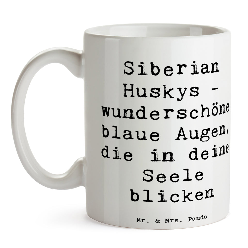 Tasse Spruch Siberian Husky Augenzauber Tasse, Kaffeetasse, Teetasse, Becher, Kaffeebecher, Teebecher, Keramiktasse, Porzellantasse, Büro Tasse, Geschenk Tasse, Tasse Sprüche, Tasse Motive, Kaffeetassen, Tasse bedrucken, Designer Tasse, Cappuccino Tassen, Schöne Teetassen, Hund, Hunderasse, Rassehund, Hundebesitzer, Geschenk, Tierfreund, Schenken, Welpe