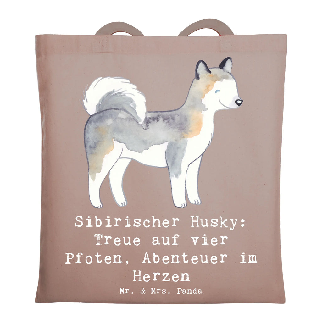 Tragetasche Sibirischer Husky Beuteltasche, Beutel, Einkaufstasche, Jutebeutel, Stoffbeutel, Tasche, Shopper, Umhängetasche, Strandtasche, Schultertasche, Stofftasche, Tragetasche, Badetasche, Jutetasche, Einkaufstüte, Laptoptasche, Hund, Hunderasse, Rassehund, Hundebesitzer, Geschenk, Tierfreund, Schenken, Welpe