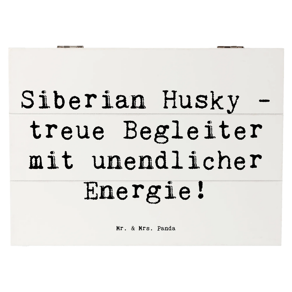 Holzkiste Spruch Siberian Husky Energie Holzkiste, Kiste, Schatzkiste, Truhe, Schatulle, XXL, Erinnerungsbox, Erinnerungskiste, Dekokiste, Aufbewahrungsbox, Geschenkbox, Geschenkdose, Hund, Hunderasse, Rassehund, Hundebesitzer, Geschenk, Tierfreund, Schenken, Welpe