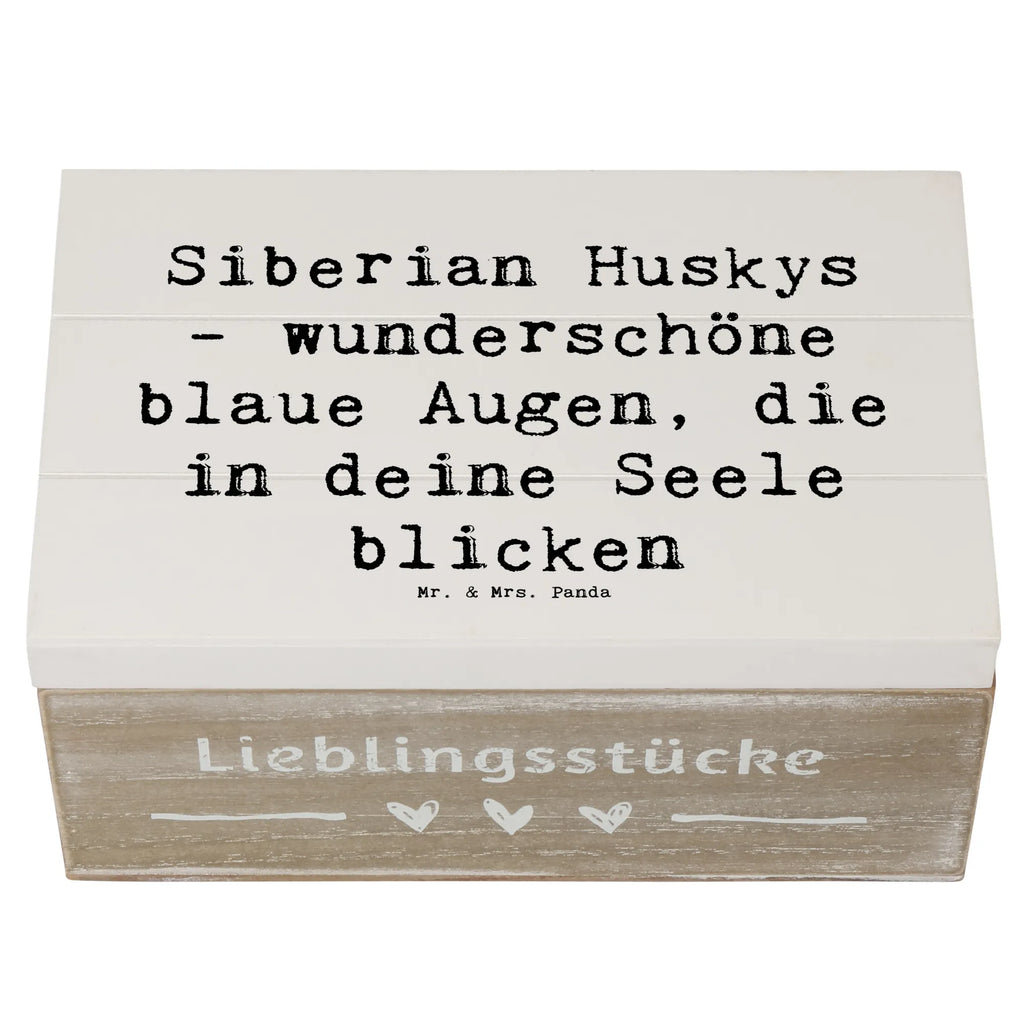 Holzkiste Spruch Siberian Husky Augenzauber Holzkiste, Kiste, Schatzkiste, Truhe, Schatulle, XXL, Erinnerungsbox, Erinnerungskiste, Dekokiste, Aufbewahrungsbox, Geschenkbox, Geschenkdose, Hund, Hunderasse, Rassehund, Hundebesitzer, Geschenk, Tierfreund, Schenken, Welpe