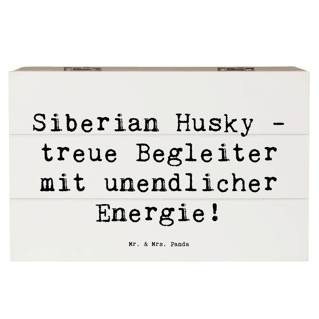 Holzkiste Spruch Siberian Husky Energie Holzkiste, Kiste, Schatzkiste, Truhe, Schatulle, XXL, Erinnerungsbox, Erinnerungskiste, Dekokiste, Aufbewahrungsbox, Geschenkbox, Geschenkdose, Hund, Hunderasse, Rassehund, Hundebesitzer, Geschenk, Tierfreund, Schenken, Welpe