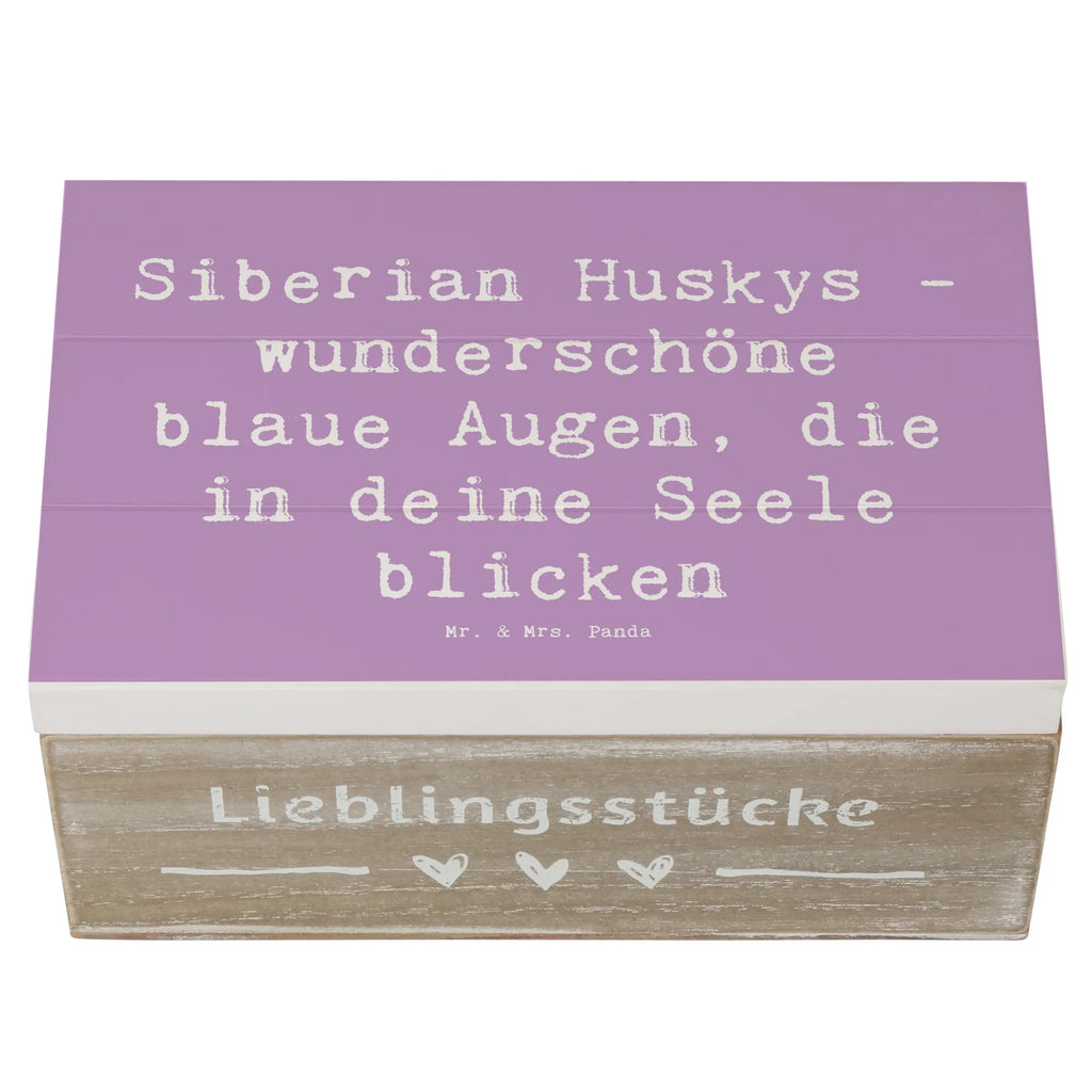 Holzkiste Spruch Siberian Husky Augenzauber Holzkiste, Kiste, Schatzkiste, Truhe, Schatulle, XXL, Erinnerungsbox, Erinnerungskiste, Dekokiste, Aufbewahrungsbox, Geschenkbox, Geschenkdose, Hund, Hunderasse, Rassehund, Hundebesitzer, Geschenk, Tierfreund, Schenken, Welpe