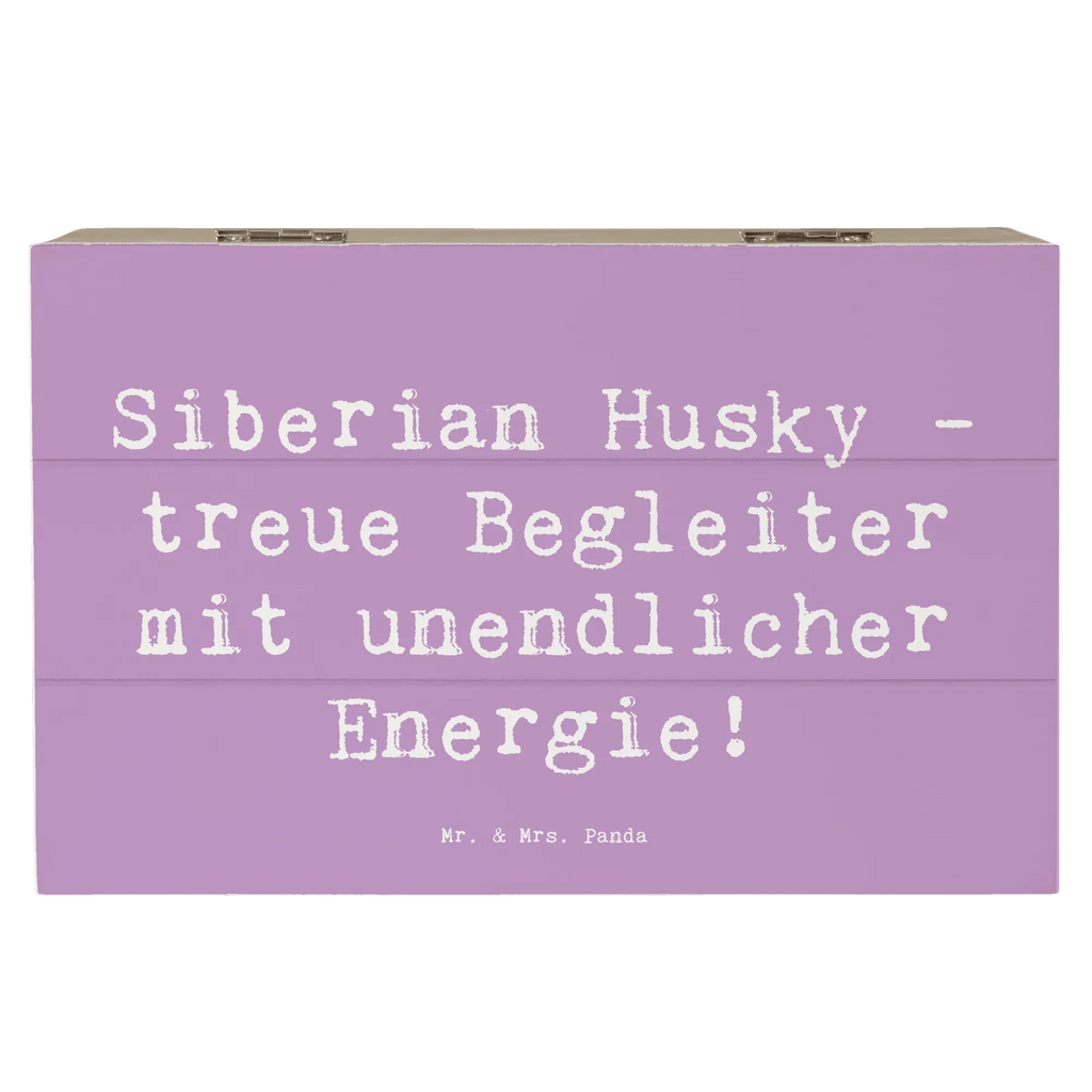 Holzkiste Spruch Siberian Husky Energie Holzkiste, Kiste, Schatzkiste, Truhe, Schatulle, XXL, Erinnerungsbox, Erinnerungskiste, Dekokiste, Aufbewahrungsbox, Geschenkbox, Geschenkdose, Hund, Hunderasse, Rassehund, Hundebesitzer, Geschenk, Tierfreund, Schenken, Welpe