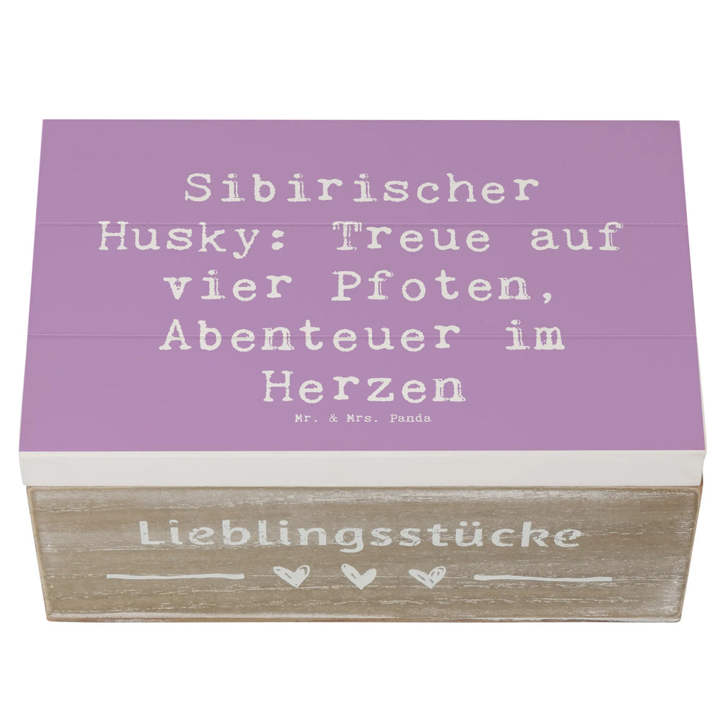 Holzkiste Spruch Sibirischer Husky Holzkiste, Kiste, Schatzkiste, Truhe, Schatulle, XXL, Erinnerungsbox, Erinnerungskiste, Dekokiste, Aufbewahrungsbox, Geschenkbox, Geschenkdose, Hund, Hunderasse, Rassehund, Hundebesitzer, Geschenk, Tierfreund, Schenken, Welpe