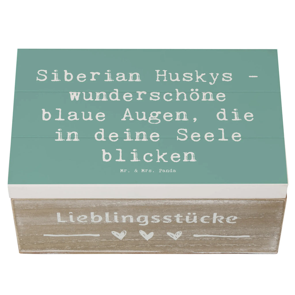 Holzkiste Spruch Siberian Husky Augenzauber Holzkiste, Kiste, Schatzkiste, Truhe, Schatulle, XXL, Erinnerungsbox, Erinnerungskiste, Dekokiste, Aufbewahrungsbox, Geschenkbox, Geschenkdose, Hund, Hunderasse, Rassehund, Hundebesitzer, Geschenk, Tierfreund, Schenken, Welpe