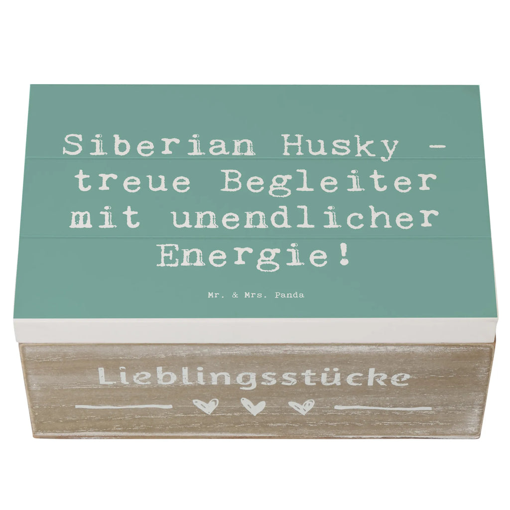 Holzkiste Spruch Siberian Husky Energie Holzkiste, Kiste, Schatzkiste, Truhe, Schatulle, XXL, Erinnerungsbox, Erinnerungskiste, Dekokiste, Aufbewahrungsbox, Geschenkbox, Geschenkdose, Hund, Hunderasse, Rassehund, Hundebesitzer, Geschenk, Tierfreund, Schenken, Welpe