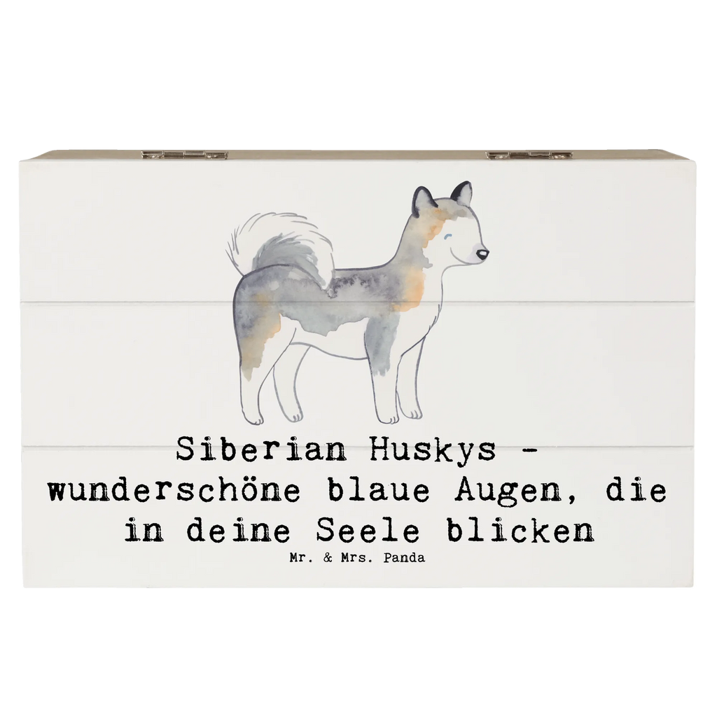 Holzkiste Siberian Husky Augenzauber Holzkiste, Kiste, Schatzkiste, Truhe, Schatulle, XXL, Erinnerungsbox, Erinnerungskiste, Dekokiste, Aufbewahrungsbox, Geschenkbox, Geschenkdose, Hund, Hunderasse, Rassehund, Hundebesitzer, Geschenk, Tierfreund, Schenken, Welpe