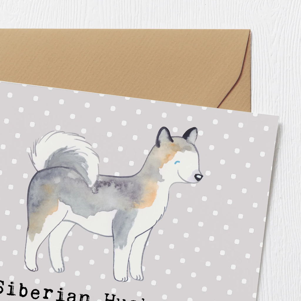 Deluxe Karte Siberian Husky Augenzauber Karte, Grußkarte, Klappkarte, Einladungskarte, Glückwunschkarte, Hochzeitskarte, Geburtstagskarte, Hochwertige Grußkarte, Hochwertige Klappkarte, Hund, Hunderasse, Rassehund, Hundebesitzer, Geschenk, Tierfreund, Schenken, Welpe