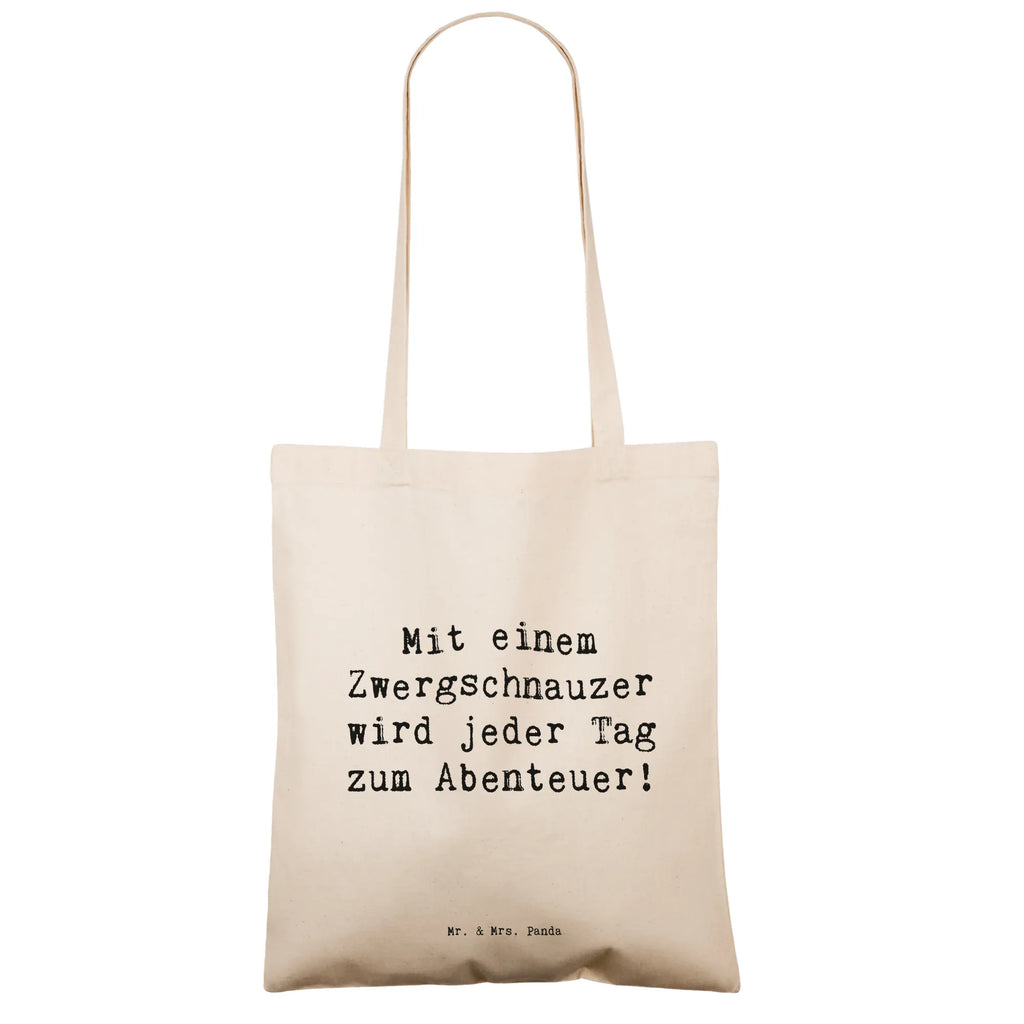 Tragetasche Spruch Zwergschnauzer Abenteuer Beuteltasche, Beutel, Einkaufstasche, Jutebeutel, Stoffbeutel, Tasche, Shopper, Umhängetasche, Strandtasche, Schultertasche, Stofftasche, Tragetasche, Badetasche, Jutetasche, Einkaufstüte, Laptoptasche, Hund, Hunderasse, Rassehund, Hundebesitzer, Geschenk, Tierfreund, Schenken, Welpe