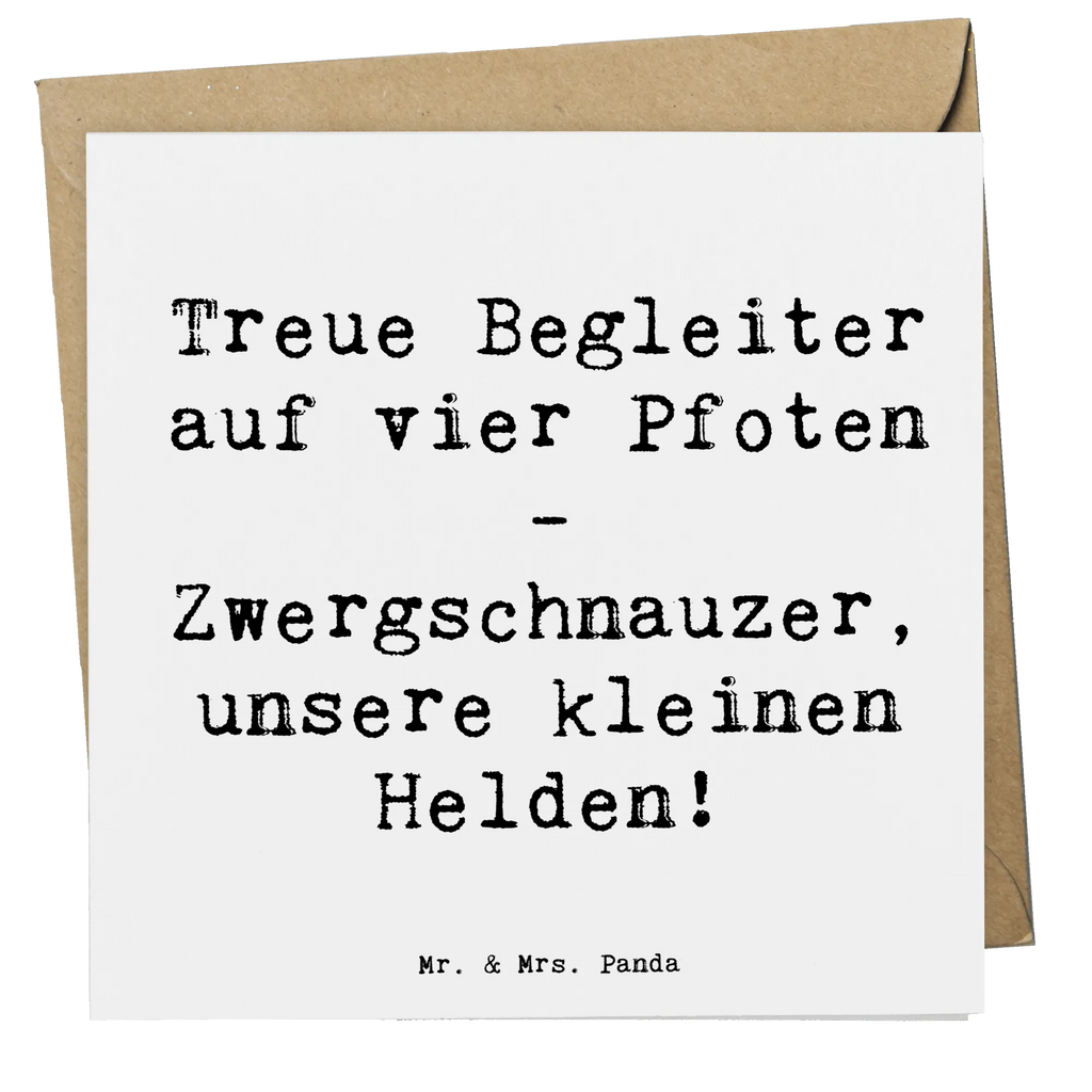 Deluxe Karte Spruch Zwergschnauzer Helden Karte, Grußkarte, Klappkarte, Einladungskarte, Glückwunschkarte, Hochzeitskarte, Geburtstagskarte, Hochwertige Grußkarte, Hochwertige Klappkarte, Hund, Hunderasse, Rassehund, Hundebesitzer, Geschenk, Tierfreund, Schenken, Welpe