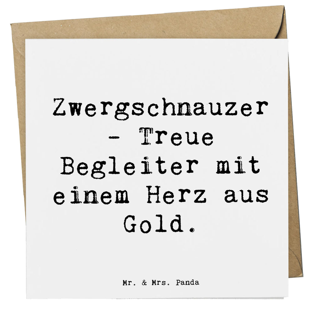 Deluxe Karte Spruch Zwergschnauzer Herz Karte, Grußkarte, Klappkarte, Einladungskarte, Glückwunschkarte, Hochzeitskarte, Geburtstagskarte, Hochwertige Grußkarte, Hochwertige Klappkarte, Hund, Hunderasse, Rassehund, Hundebesitzer, Geschenk, Tierfreund, Schenken, Welpe