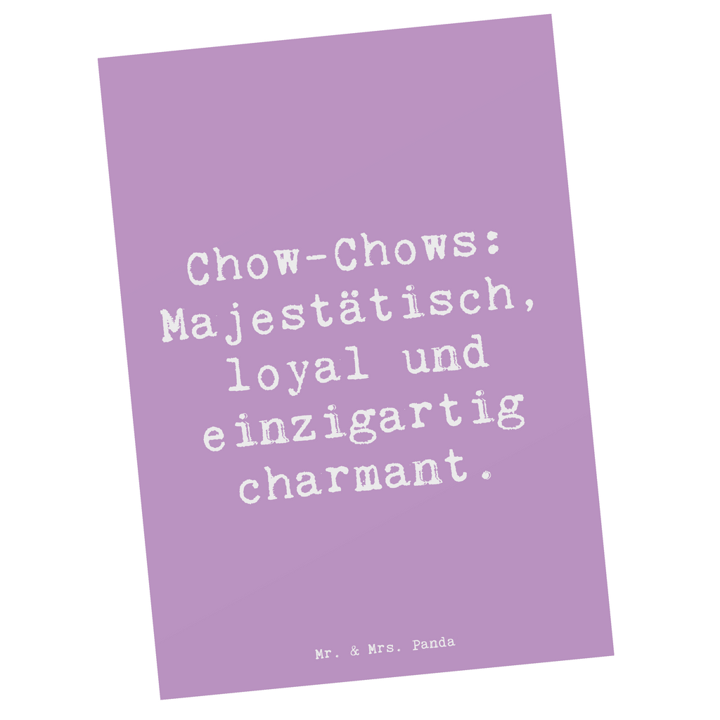 Postkarte Spruch Chow-Chow Charme Postkarte, Karte, Geschenkkarte, Grußkarte, Einladung, Ansichtskarte, Geburtstagskarte, Einladungskarte, Dankeskarte, Ansichtskarten, Einladung Geburtstag, Einladungskarten Geburtstag, Hund, Hunderasse, Rassehund, Hundebesitzer, Geschenk, Tierfreund, Schenken, Welpe