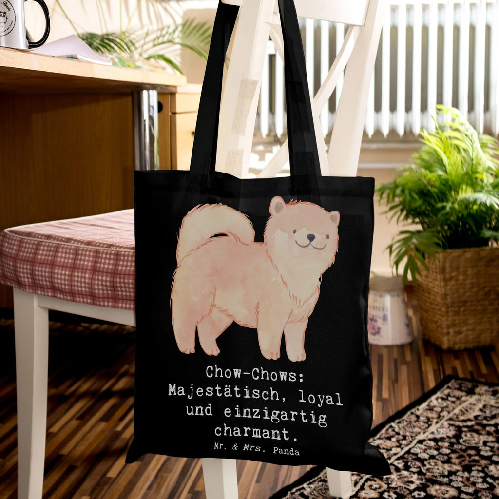 Tragetasche Chow-Chow Charme Beuteltasche, Beutel, Einkaufstasche, Jutebeutel, Stoffbeutel, Tasche, Shopper, Umhängetasche, Strandtasche, Schultertasche, Stofftasche, Tragetasche, Badetasche, Jutetasche, Einkaufstüte, Laptoptasche, Hund, Hunderasse, Rassehund, Hundebesitzer, Geschenk, Tierfreund, Schenken, Welpe