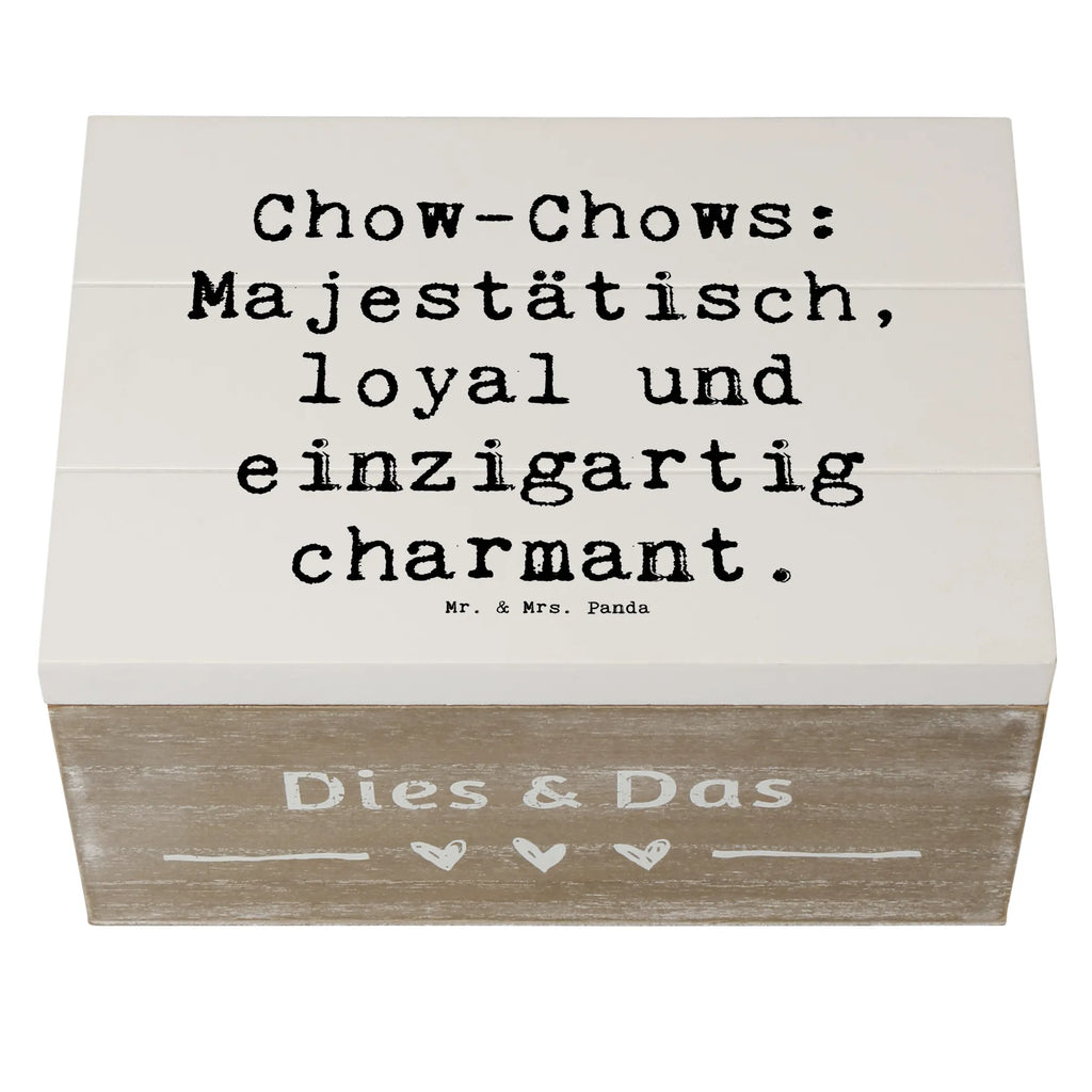 Holzkiste Spruch Chow-Chow Charme Holzkiste, Kiste, Schatzkiste, Truhe, Schatulle, XXL, Erinnerungsbox, Erinnerungskiste, Dekokiste, Aufbewahrungsbox, Geschenkbox, Geschenkdose, Hund, Hunderasse, Rassehund, Hundebesitzer, Geschenk, Tierfreund, Schenken, Welpe