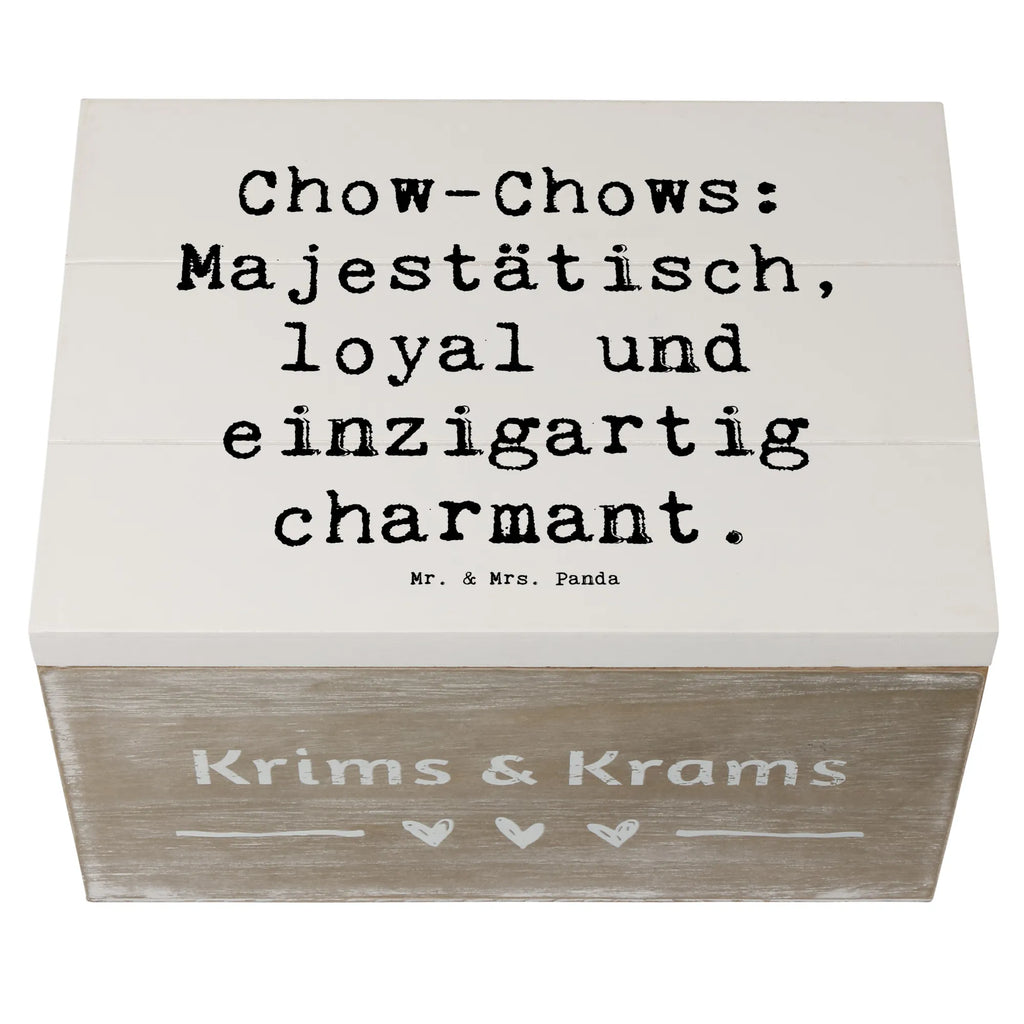 Holzkiste Spruch Chow-Chow Charme Holzkiste, Kiste, Schatzkiste, Truhe, Schatulle, XXL, Erinnerungsbox, Erinnerungskiste, Dekokiste, Aufbewahrungsbox, Geschenkbox, Geschenkdose, Hund, Hunderasse, Rassehund, Hundebesitzer, Geschenk, Tierfreund, Schenken, Welpe