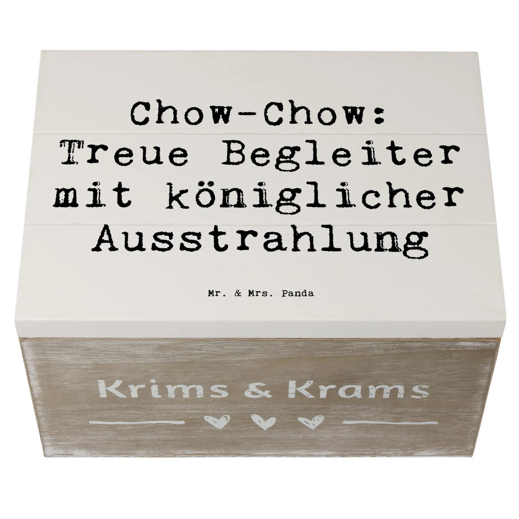 Holzkiste Spruch Chow-Chow Treue Begleiter Holzkiste, Kiste, Schatzkiste, Truhe, Schatulle, XXL, Erinnerungsbox, Erinnerungskiste, Dekokiste, Aufbewahrungsbox, Geschenkbox, Geschenkdose, Hund, Hunderasse, Rassehund, Hundebesitzer, Geschenk, Tierfreund, Schenken, Welpe