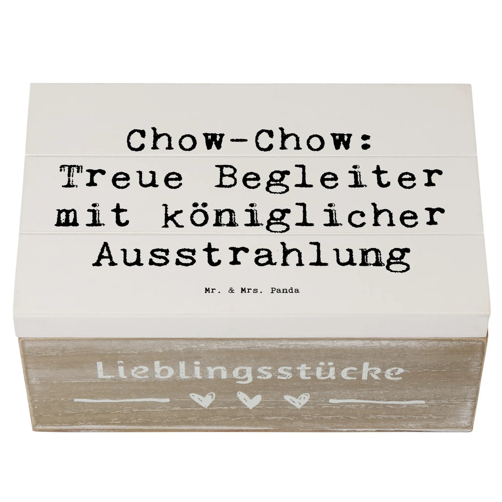 Holzkiste Spruch Chow-Chow Treue Begleiter Holzkiste, Kiste, Schatzkiste, Truhe, Schatulle, XXL, Erinnerungsbox, Erinnerungskiste, Dekokiste, Aufbewahrungsbox, Geschenkbox, Geschenkdose, Hund, Hunderasse, Rassehund, Hundebesitzer, Geschenk, Tierfreund, Schenken, Welpe